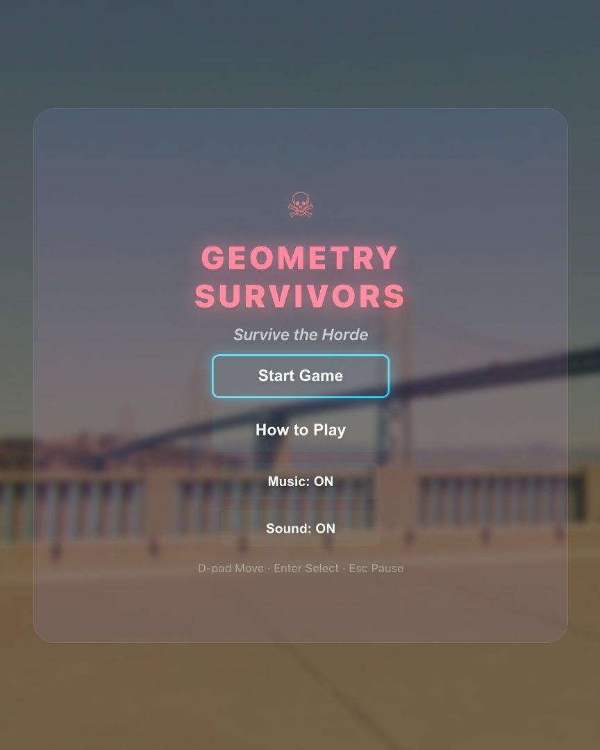 Geometry Survivors screenshot