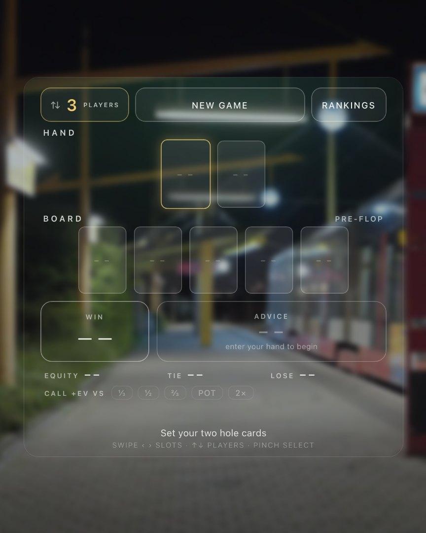 Poker HUD screenshot