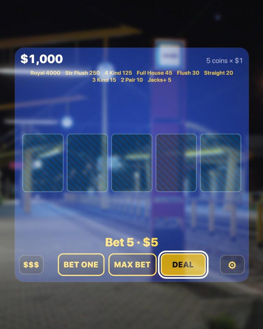 Video Poker screenshot