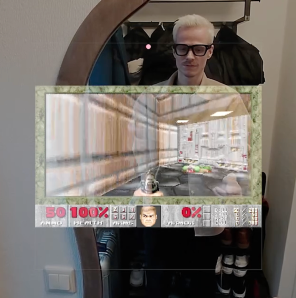 DOOM Meta Glasses Edition screenshot