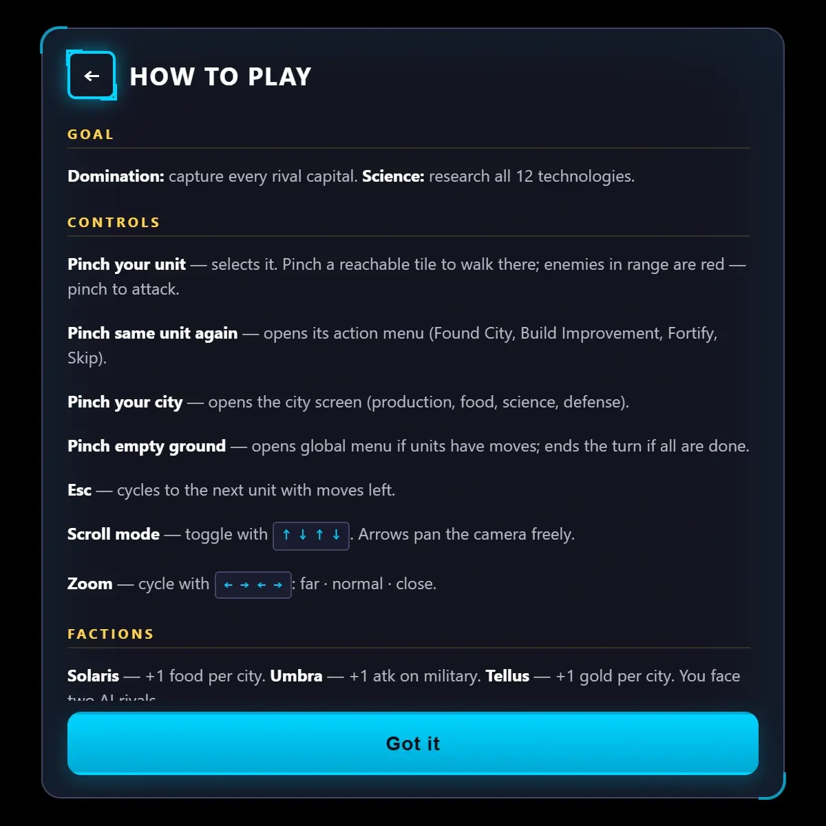 MicroCiv screenshot 5