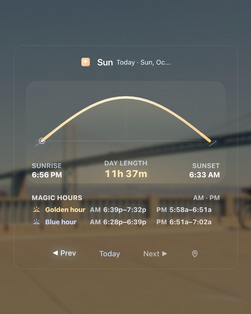 Sun screenshot 1