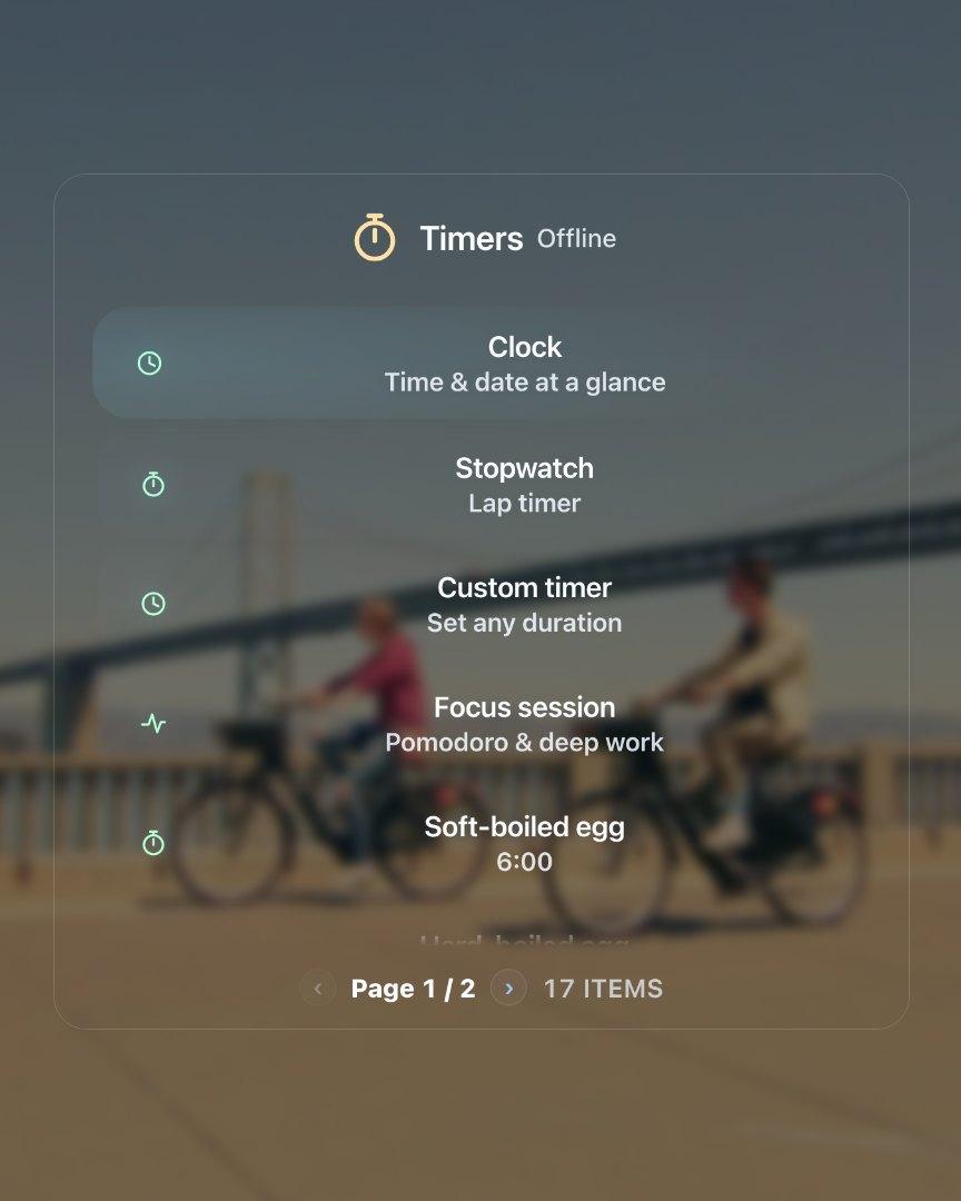 Timers screenshot 1
