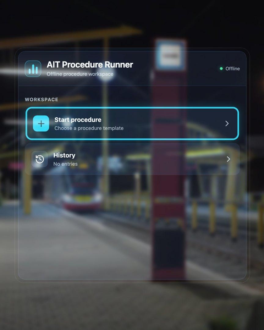 AIT Procedure Runner screenshot