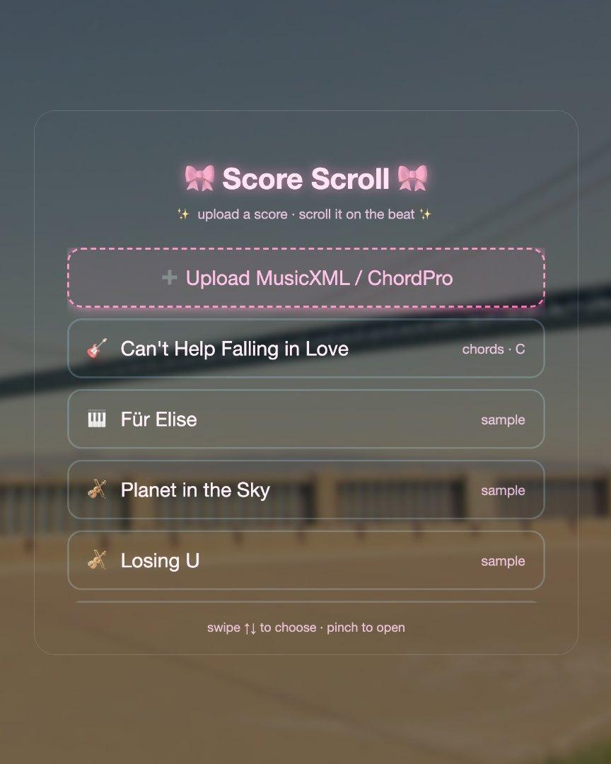 Score Scroll screenshot