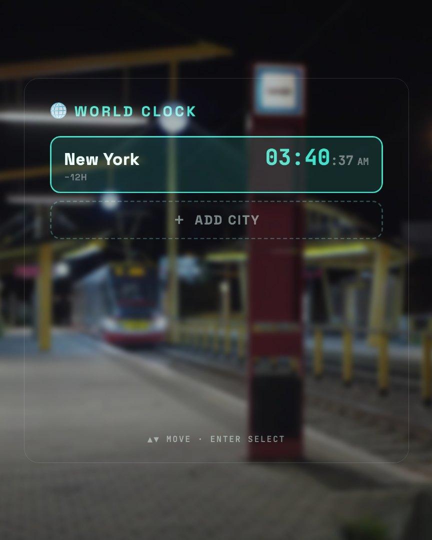 World Clock screenshot